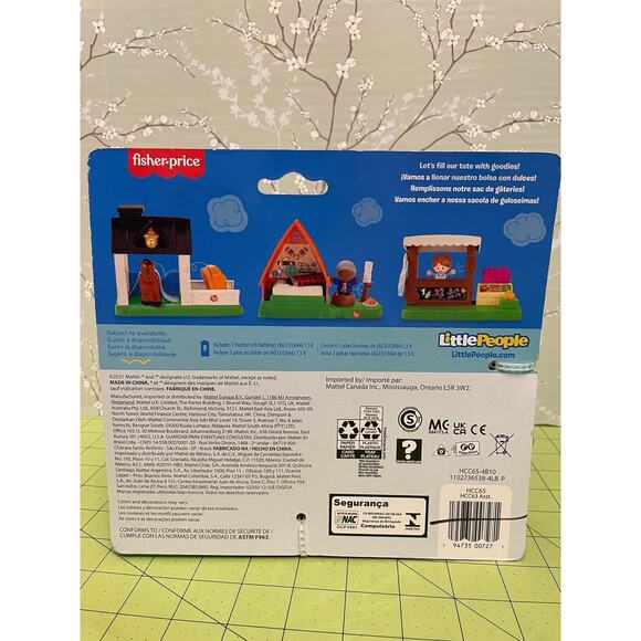 Fisher Price Little People Farmers Market Produce Stand Playset With Figure New - Picture 3 of 9